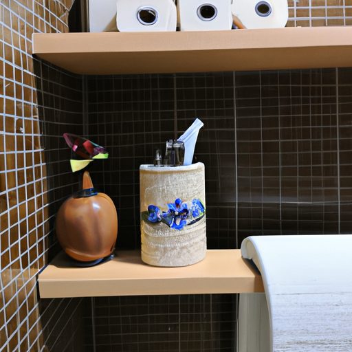 3. Toilet accessories can provide additional storage and organization.