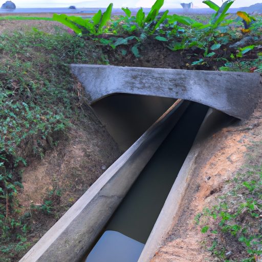 Drainage can be used to encourage the uptake of innovative irrigation methods, thus promoting greater crop yield and sustainability.