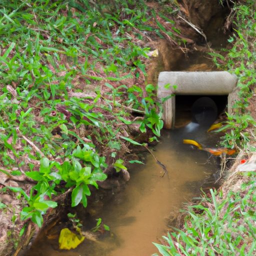 Drainage systems can disrupt water flow, leading to increased soil erosion and nutrient loss from nearby ecosystems.