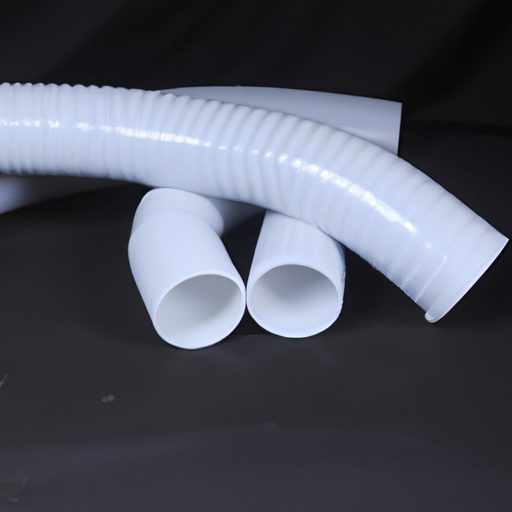 Polyethylene piping is very flexible and can be bent without a fitting around tight corners.