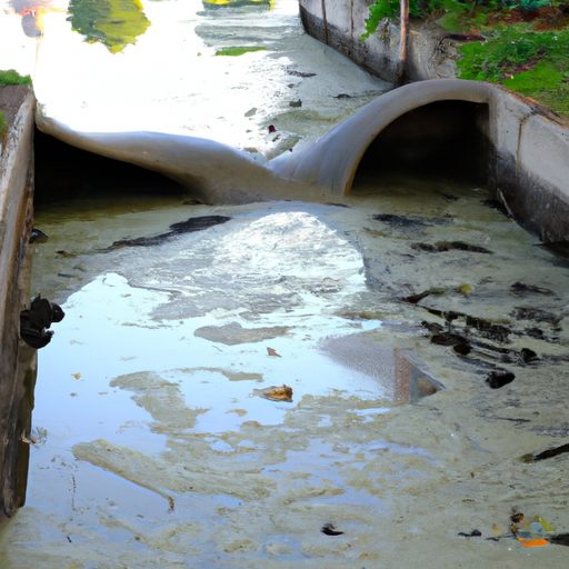 Sewerage can lead to overflowing of sewage plants.