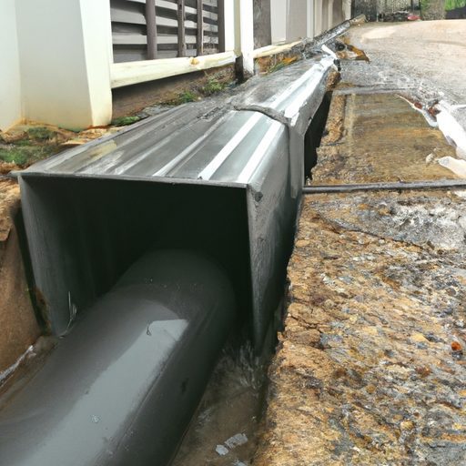 What is the difference between rainwater and wastewater drains?